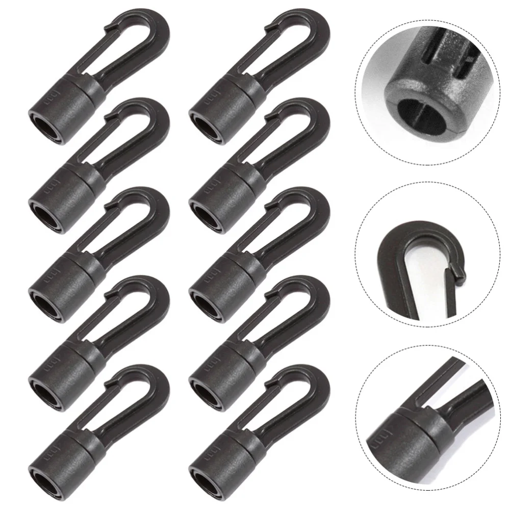 

20pcs Rope Hooks Outdoor Travel Tent Accessories Rotary Hooks (8mm)