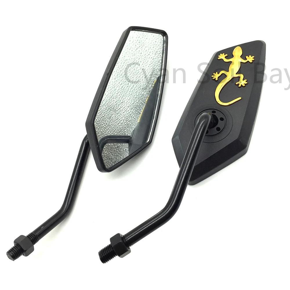 5 видов цветов 10 мм Винт Gecko Shapr зеркало для мотоцикла универсальное заднего вида