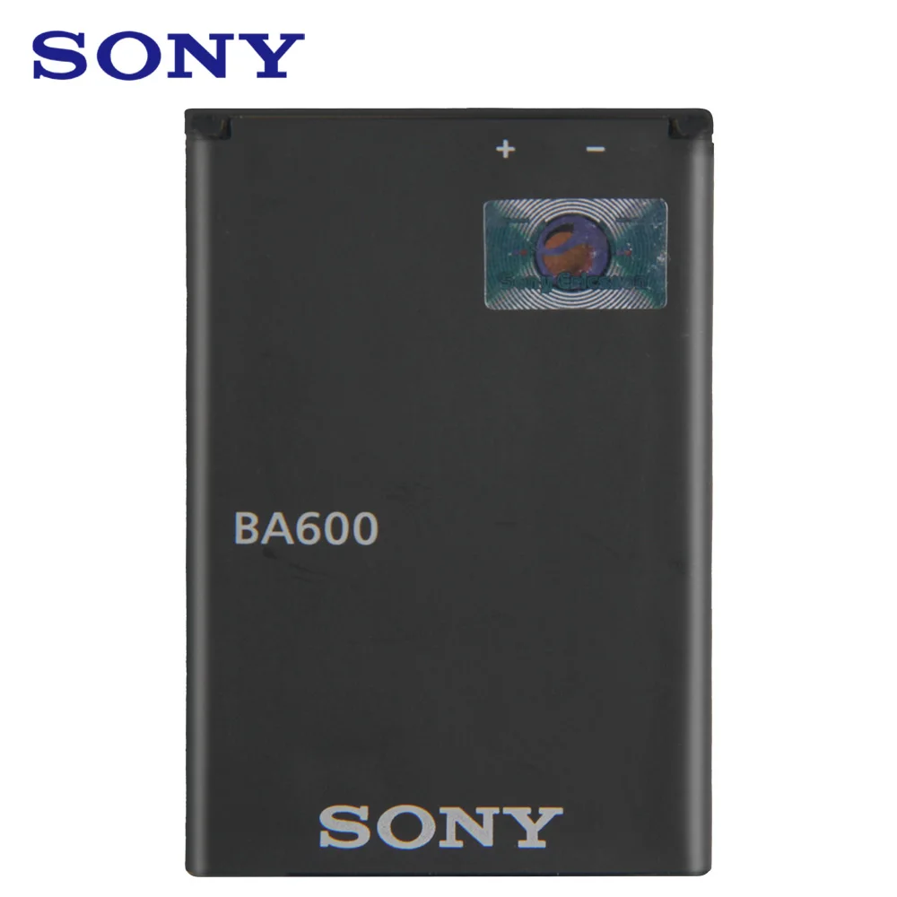 Оригинальный запасной аккумулятор Sony BA600 для ST25i ST25C Xperia U Kumquat оригинальный 1290 мАч