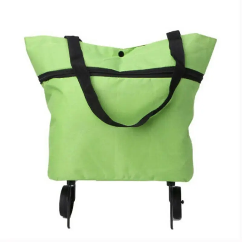 Складная Сумка тележка на колесах складная сумка тоут для