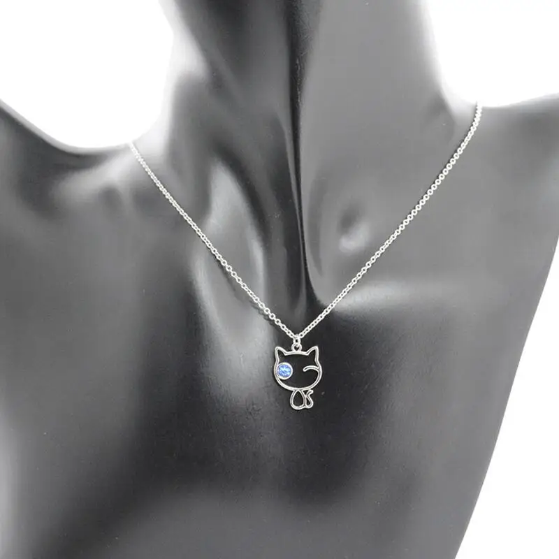 Женское ожерелье с подвеской в виде кота 1 шт. | Украшения и аксессуары
