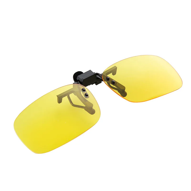 1PC Hot Sale Driver Goggles Driving Night Vision Lens Clip Anti-UVA UVB Polarized Sun Glasses Sunglasses Interior Accessories | Автомобили
