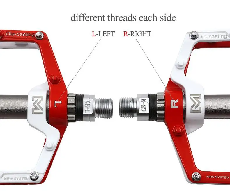 Bicycle pedals Ultralight aluminum alloy bearing ankle CNC machining Mountain bike Palin pedal