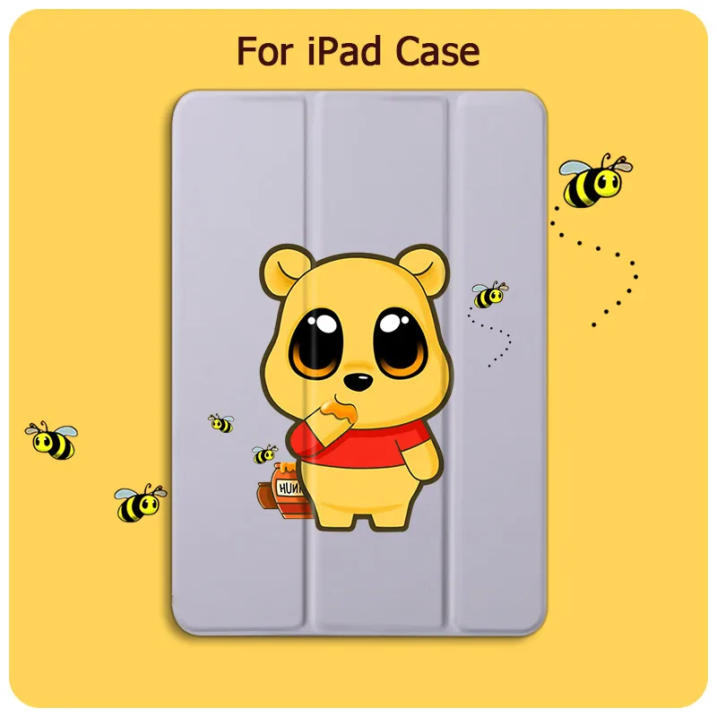 Жесткий чехол для планшета с рисунком животных ПК iPad Apple 9 7 2017 2018 fundas складной