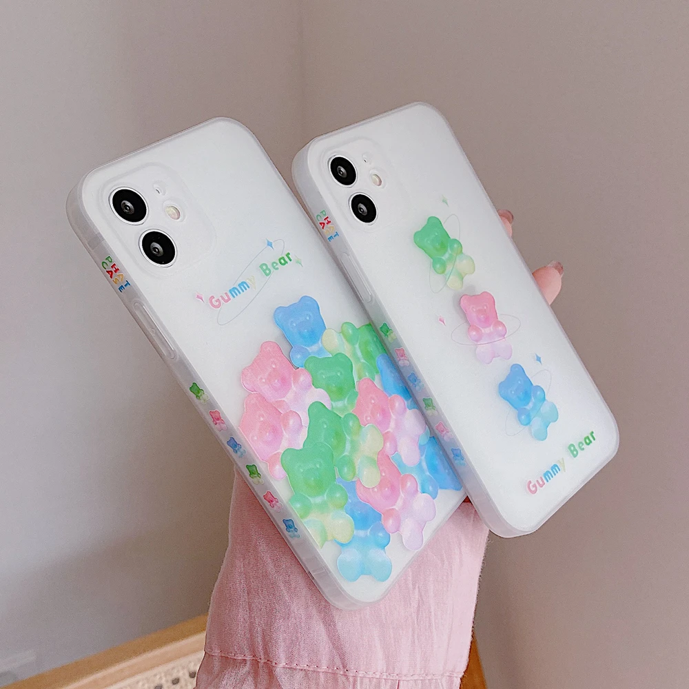 

Новый милый чехол для телефона с маргариткой и бабочкой для iPhone 12 11 Pro Max XS XR X 7 8 Plus, матовый прозрачный мягкий чехол с боковым принтом