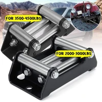 2000 3000lbs 3500 4500lbs universal rope roller fairlead winch mount guide cable wire lead