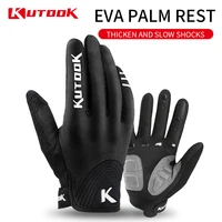 kutook cycling gloves full finger sport gloves bicycle spring touch screen men women mtb bike gloves breathable outdoor fitness