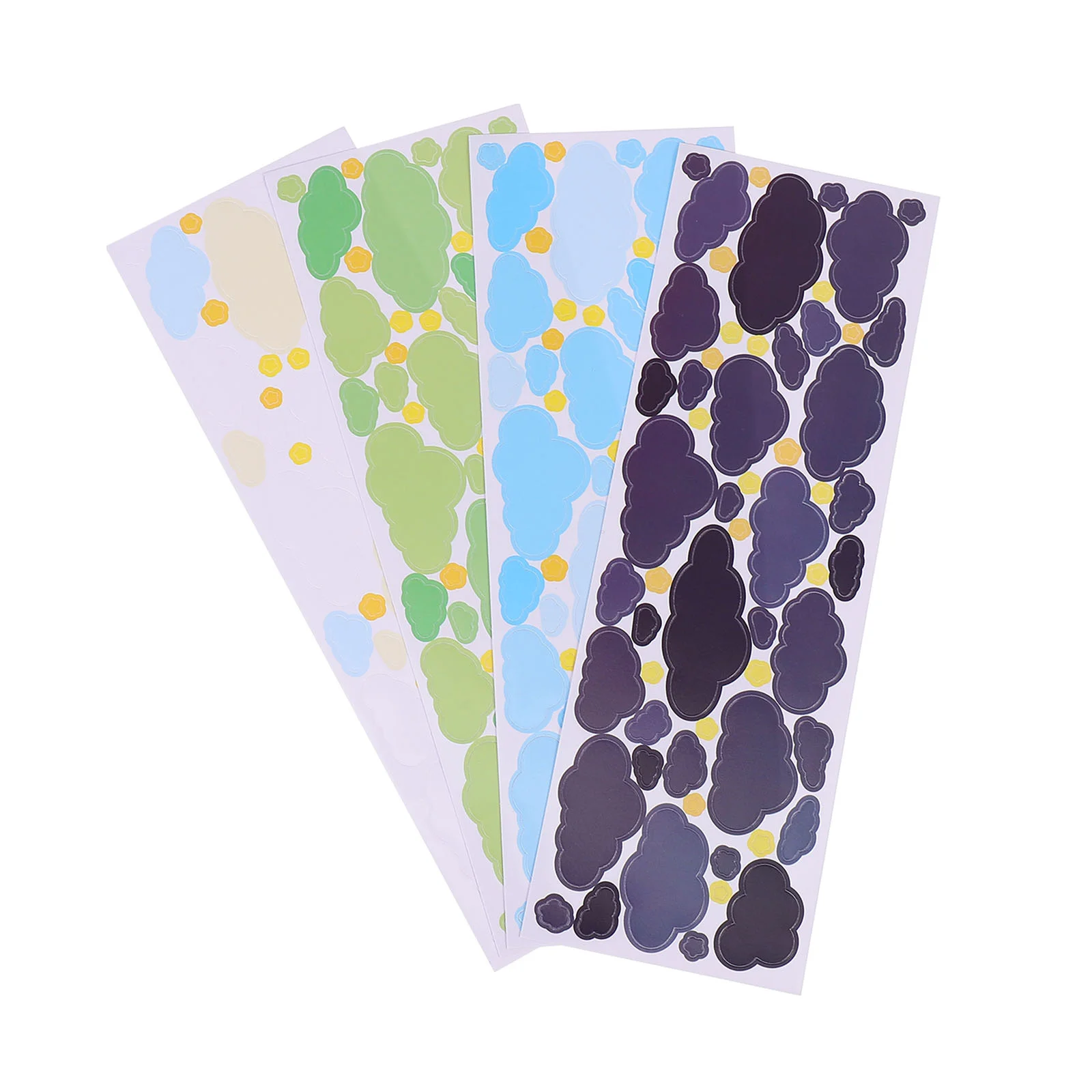 

4 листа декоративных наклеек «сделай сам», материалы для скрапбукинга