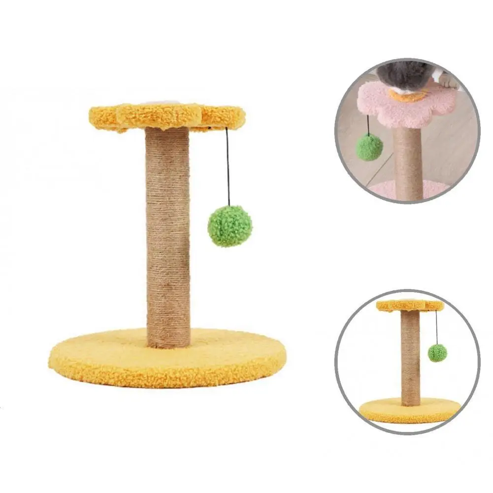 

Когтеточка для кошек в форме цветка Красивая устойчивая к истиранию кошачья Когтеточка