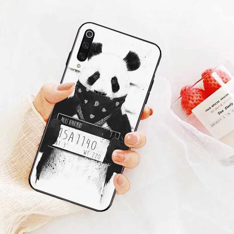 

NBDRUICAI Super Cute Panda Customer High Quality Phone Case for Xiaomi Mi9 9SE 8SE Pocophone F1 Mi8 Lite