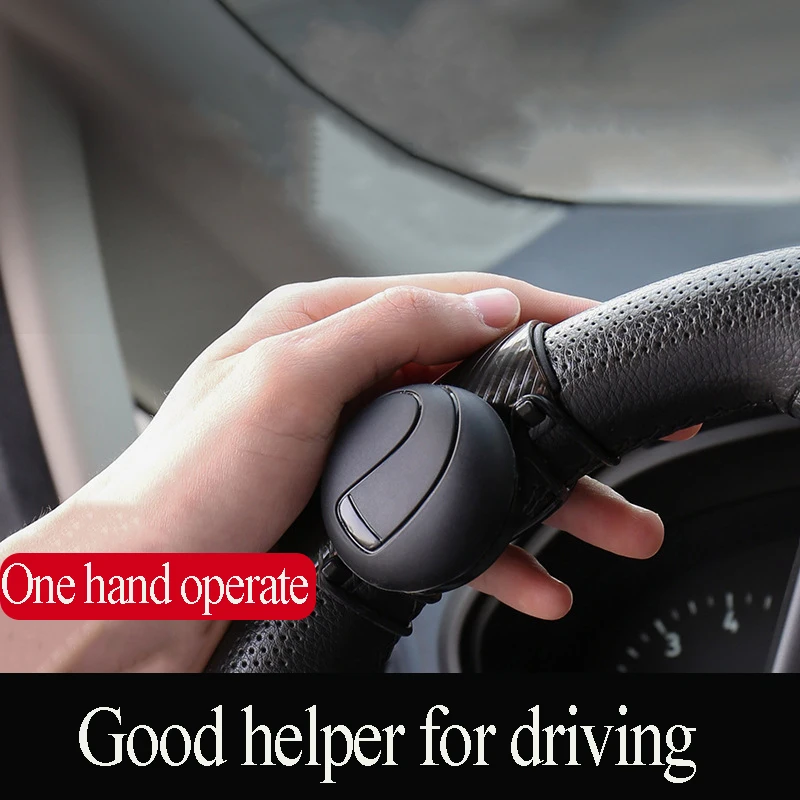 

Car Steering Wheel Booster Ball Automobile Steering Wheel Control Knob 360 Degrees Rotate Save Energy Device For Universal Auto