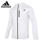 Оригинальное новое поступление, мужская куртка Adidas OWN THE RUN JKT, спортивная одежда с капюшоном
