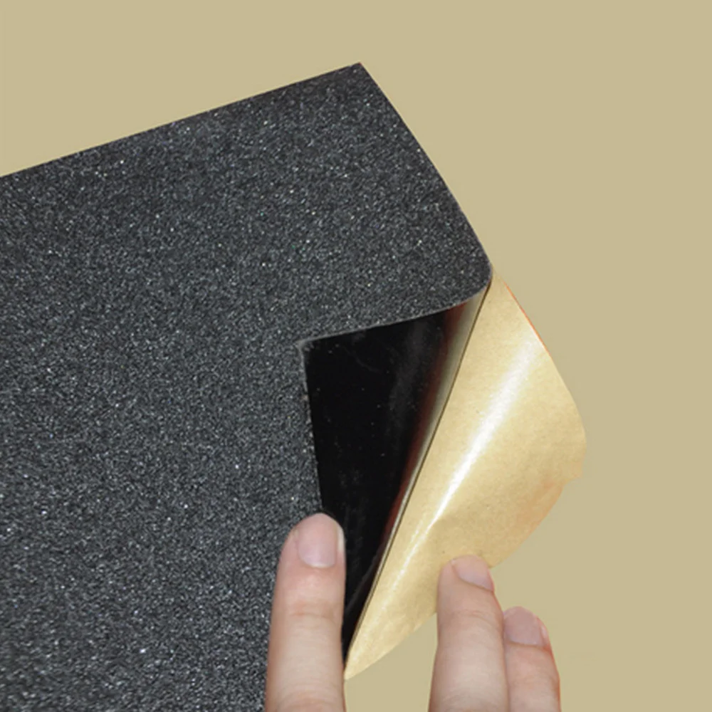 

2pcs Skateboard Sandpapers Scooter Stickers Ani-slip Grip Tape Outdoor Sports Supplies for Male Female