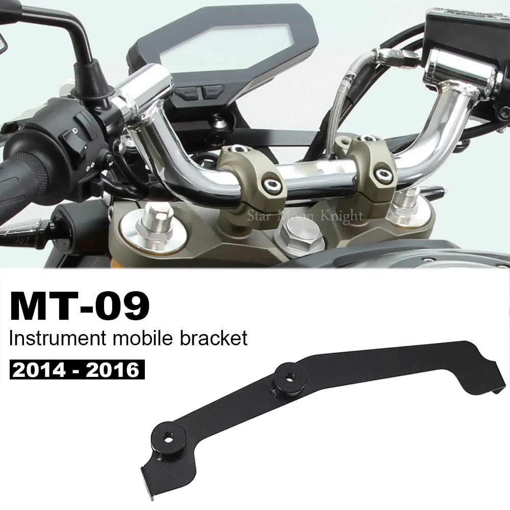 

Аксессуары для мотоциклов, мобильный кронштейн для инструментов, кронштейн смещения для YAMAHA MT09 MT-09 MT 09 2014 2015