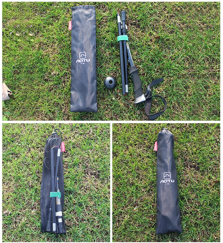 Трость алюминиевая для активного отдыха сверхлегкие трости Alpenstock 4 сустава