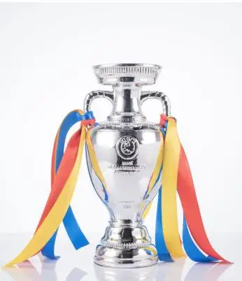 16 77 см дизайн Декор Франция 2021 Европейский Серебро трофей Чемпион Кубок веер