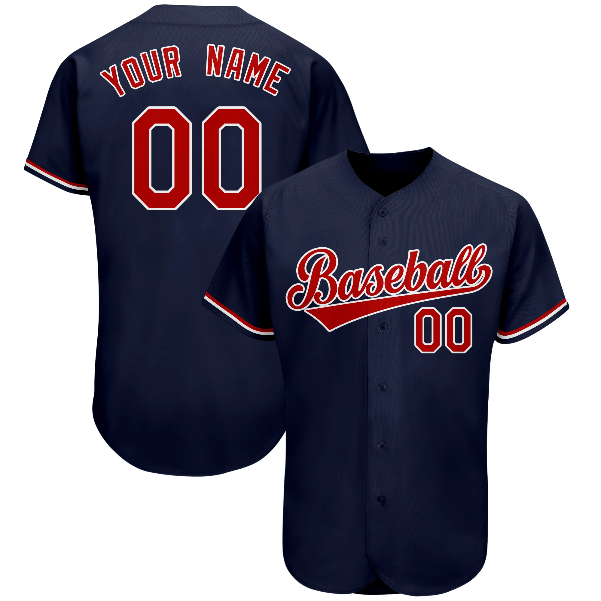 Custom Multi Color Baseball Jersey for Athlete ，Dropship Baseball Jerseys Embroidered，Personalize Team Mesh Sporting Shirts