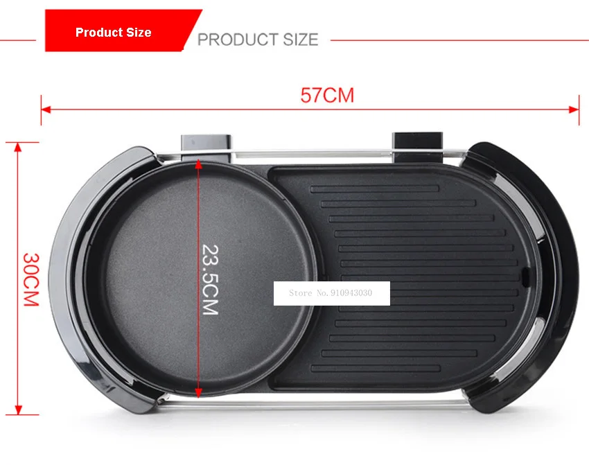 Цена Новые многофункциональные электрические массажи для непригорающий бездымный противень для барбекю в помещении противень для барбекю + осо...