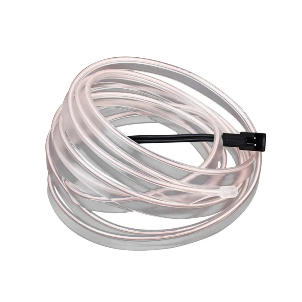 1 шт. светодиодный EL светильник Автомобиль DIY гибкие интерьера литье