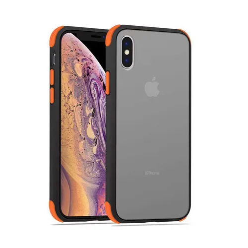 T1 Матовый Прозрачный чехол для телефона iPhone 11 XR XS Max X 6 6S 7 8Plus Siliicone защитный бампер жесткий чехол для телефона - Цвет: T1