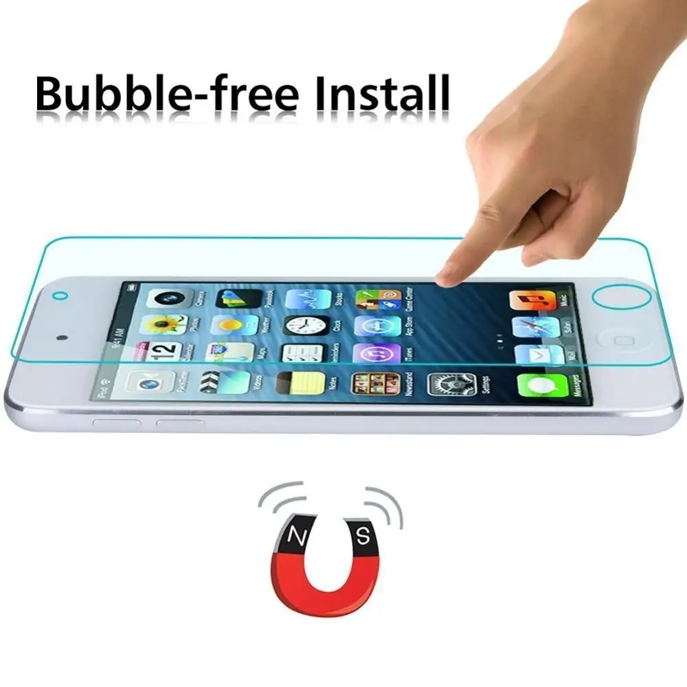 Закаленное стекло 9H 2.5D для Apple IPod Touch 5 6 Защита экрана 5-го 6-го поколения защитная