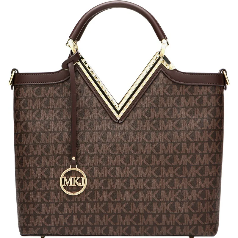 

New Product Leather Luxury Large-capacity Handbag 2021 New Fashion Leather Women's Shoulder Messenger Bag Sac Luxe Femme Cc Gg