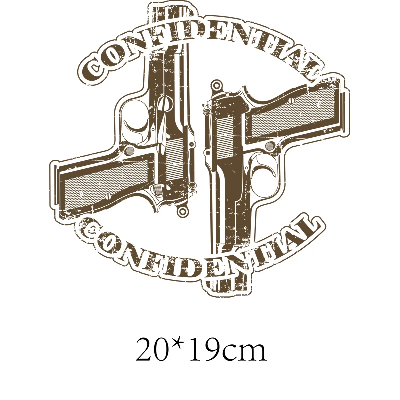 Военные нашивки Страйкбольное ружье Термальность наклейки на одежде