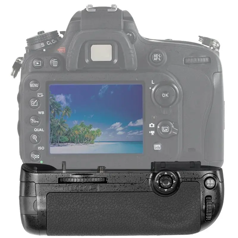 Вертикальный держатель аккумуляторной батареи Mb-D14 Замена для Dslr Nikon D600 D610 камеры