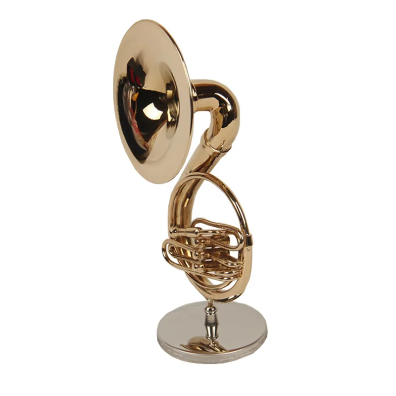 Sousaphone кольцо бас музыкальный инструмент модель ручной работы медная