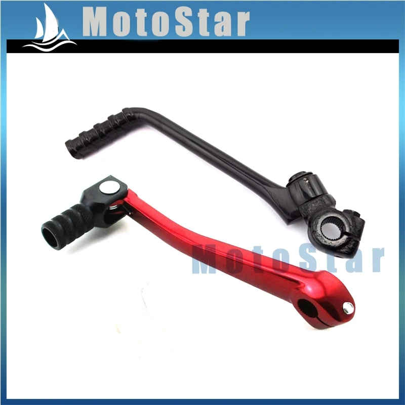 Складной 11 мм рычаг переключения передач + 13 стартера для китайского питбайк 50cc