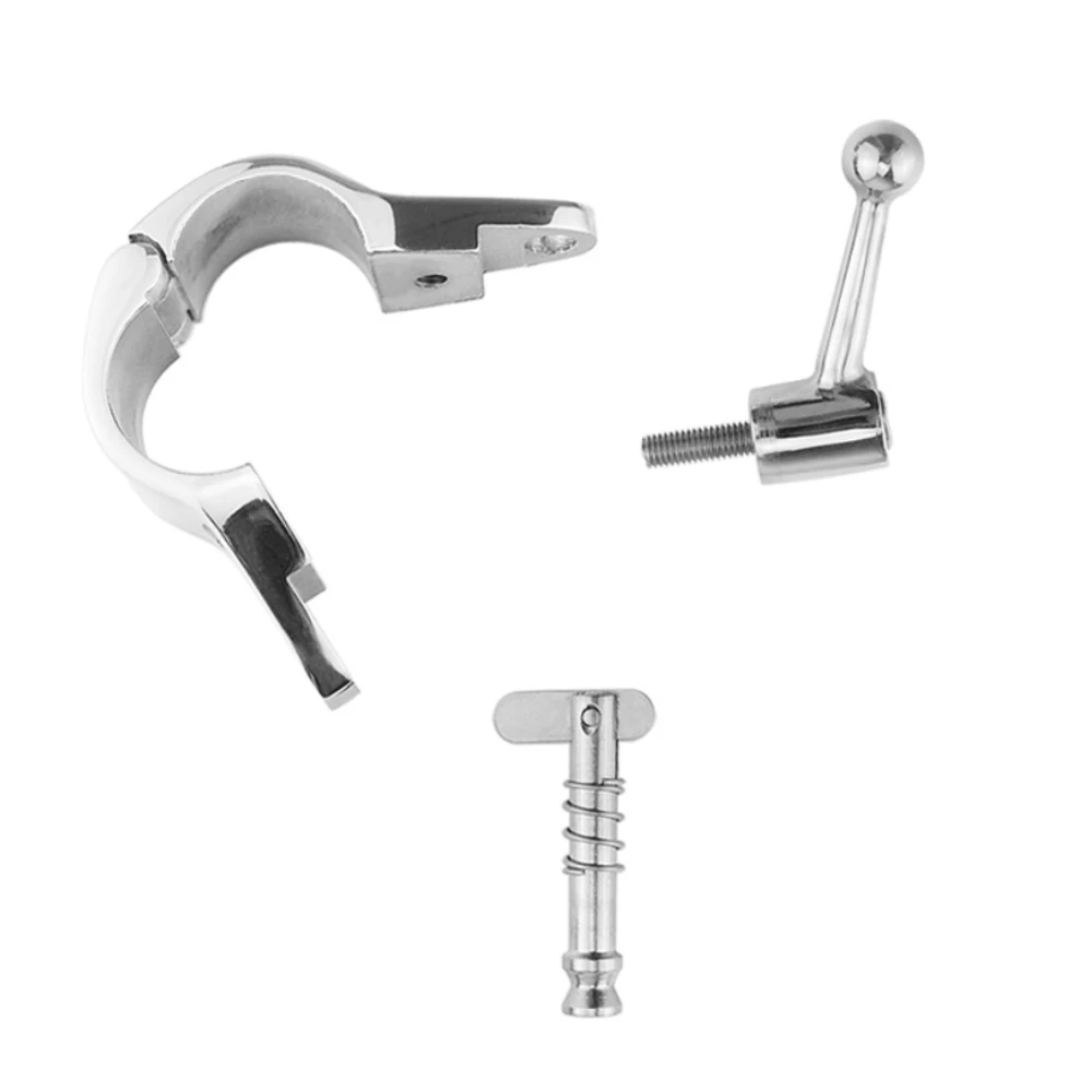 

Tent Awning Canopy Clamp Jaw-like Slide Awning Clamp Jaw Grip With Quick Release Pin Bimini Top Hinged Slide Fitting Boat