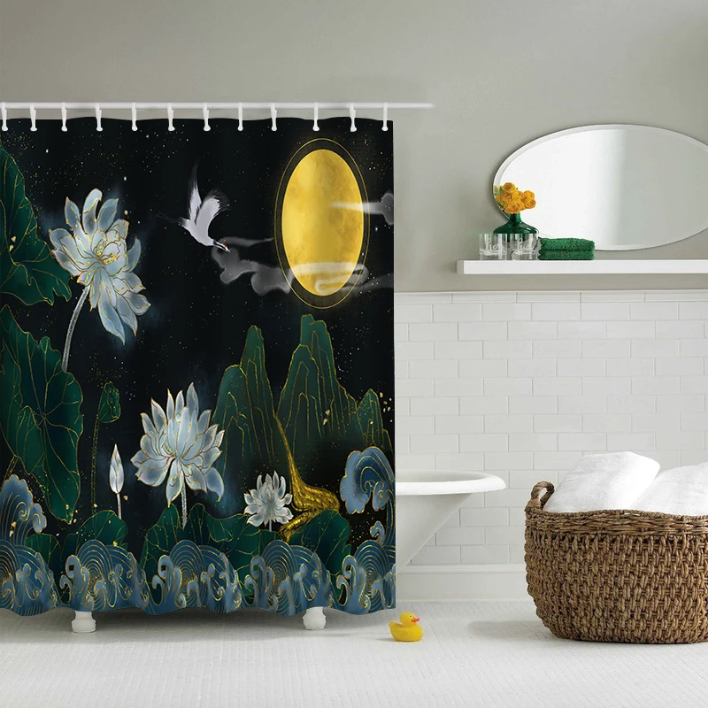

2021 New Scenic Shower Curtain Curtains Curtain Shower Curtain Bathroom Curtain Shower Curtain Curtain