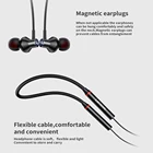 Bluetooth-наушники 5,0, водонепроницаемые, с шейным ободом, Спортивная гарнитура с микрофоном, Беспроводные спортивные наушники, наушники с шумоподавлением