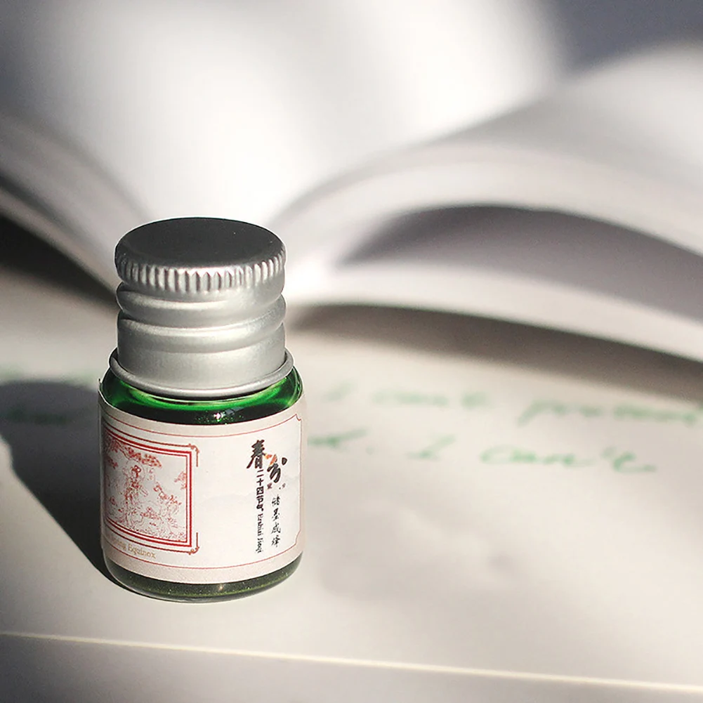 5 мл 24 цвета каллиграфия искусственные чернила для письма с блестящим порошком |