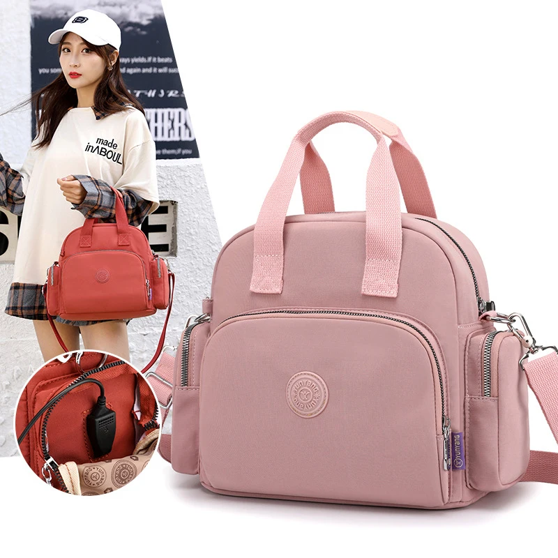 Модный водонепроницаемый рюкзак Портативная сумка для детских подгузников