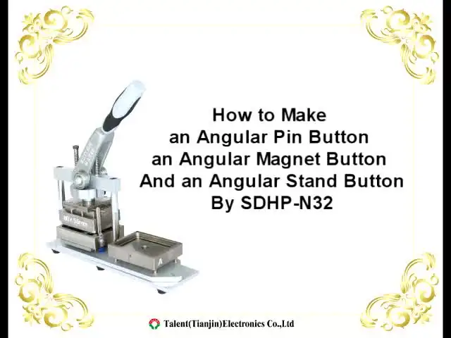 

Квадратной формы значок кнопки пресс-форма кнопки ручного SDHP-S5 Пластик прочный значок кнопки включения машины с светодиодный светильник