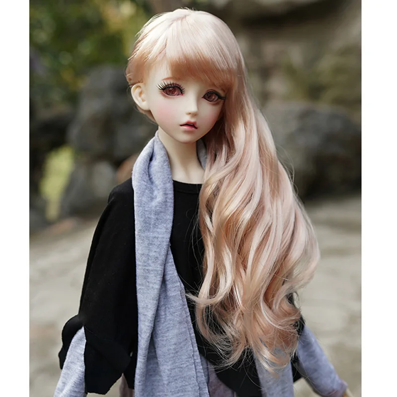Новое поступление 1/3 1/4 1/6 Bjd парик мохер Мода волнистый провод SD для BJD кукла
