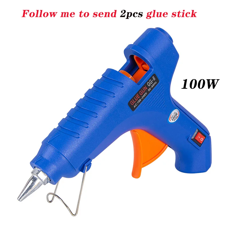 

100W hot melt glue gun, high temperature heater, hot glue gun, mini gun, thermoelectric heating tool