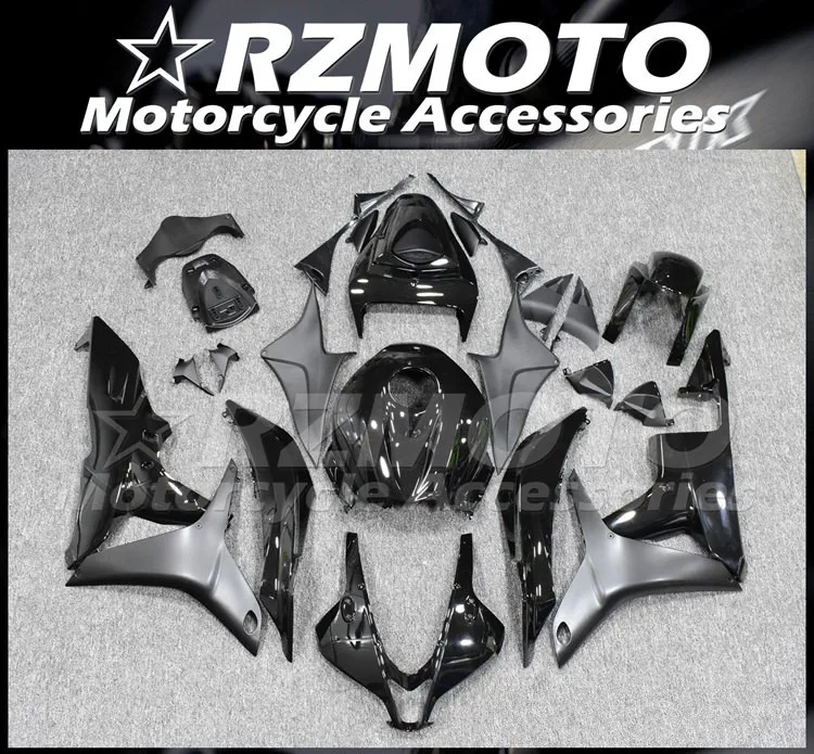 

New ABS Motorcycle Whole Fairings Kit Fit For Honda CBR600RR F5 07 08 2007 2008 bodywork set Custom Free black