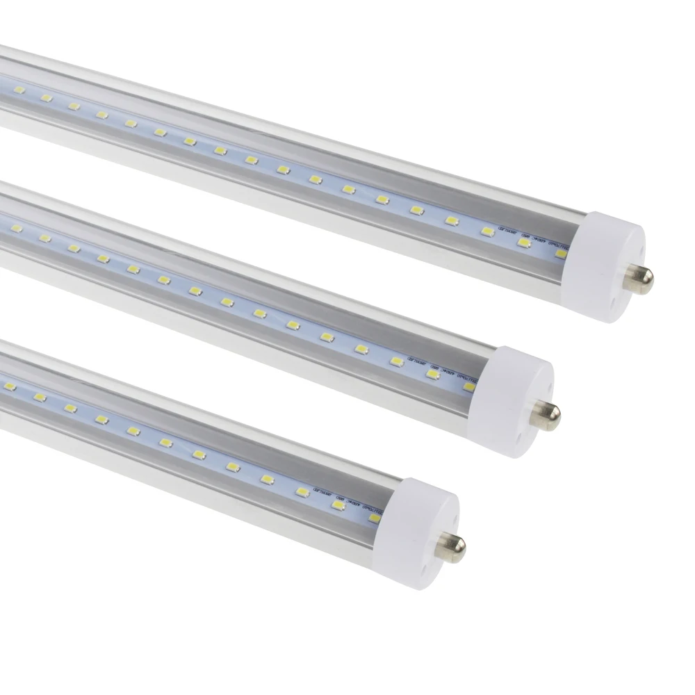 

8ft led tube lights T8 FA8 Single Pin 240cm LED Tube Light 40W/60W 8 ft 2400mm 2.4m LED Fluorescent Tube Lamps AC85-265V