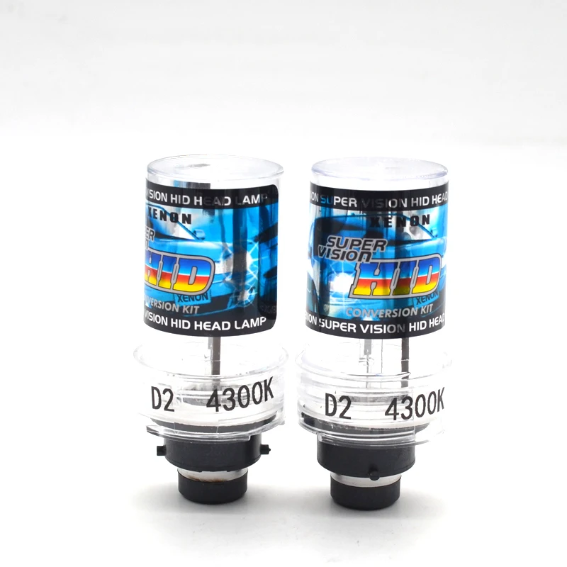 KYSQAIR 2 шт. 35 Вт D2S D2R ксеноновый светильник лампа 3000K 4300K 5000K 6000K 8000K HID преобразователь