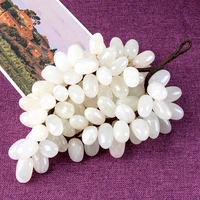 natural lucky crystal jade grape marble stone ornaments nordic home decoration accessories modern crafts gift living room decor