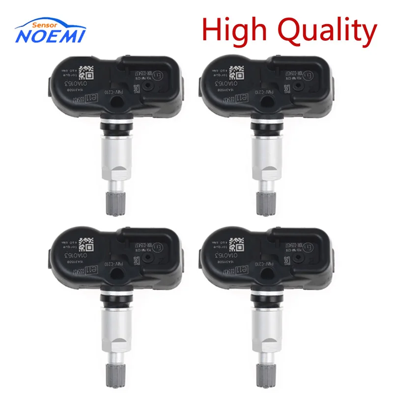 YAOPEI 4 шт. 42607-30071 433 МГц шин Давление Сенсор TPMS система контроля давления в шинах для Toyota Avalon Lexus CT ES GS GX LC v-образной КРЕПЕЖНОЙ ПЛАСТИНОЙ LS LX NX RC 4260730071