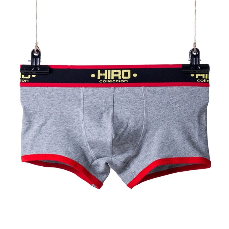HIRO сексуальное нижнее белье сетчатые трусы боксеры дышащие мягкие хлопковые