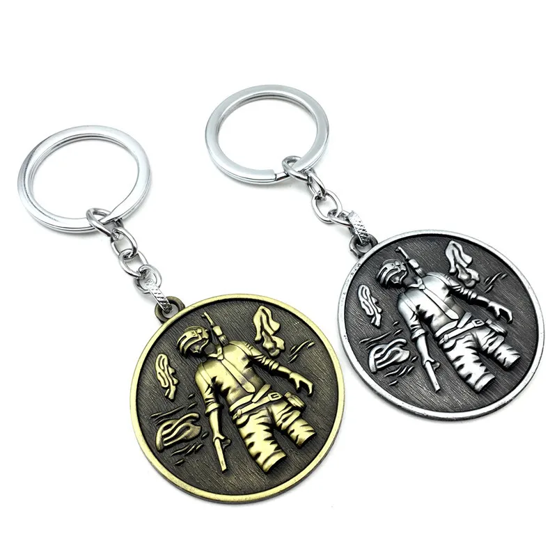 Новый креативный игровой окружающий брелок PUBG символ кулон табличка с именем