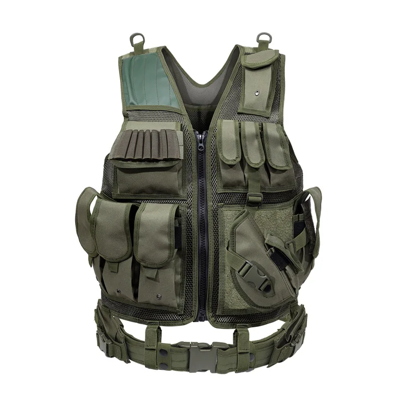 

Hunting Tactical Vest Molle Airsoft Vest Plate Carrier Swat Fishing Outdoor Military Equipment