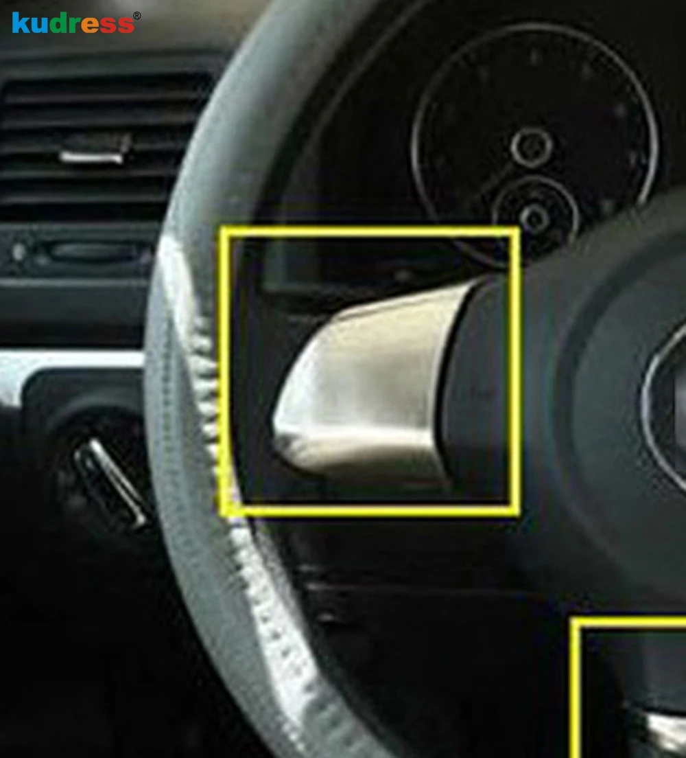 Накладка на руль для Volkswagen GOLF 6 MK6 2010 2011 2012 2013 Polo 2008 ABS Chrome|trim wheel|trim chrometrim volkswagen |