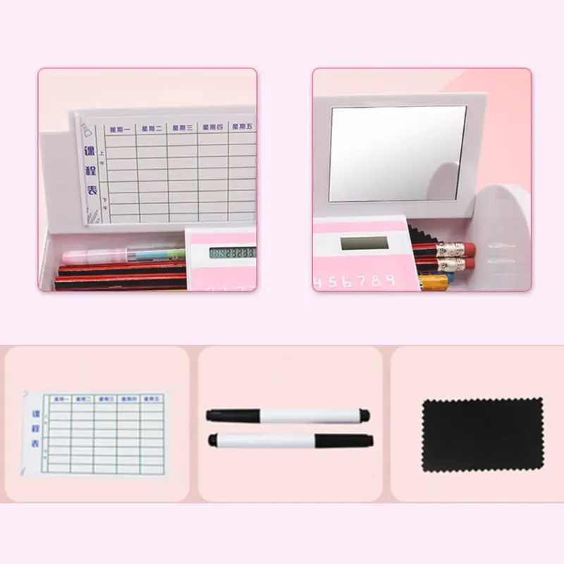 Пенал сумка NewmeBox кот милый школьный единорог пеналы компьютерная зеркальная