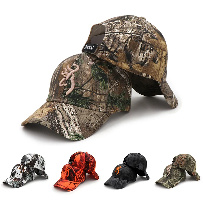 

2019 New Camo Baseball Cap Fishing Caps Men Outdoor Hunting Camouflage Jungle Hat Airsoft Tactical Hiking Casquette Hats
