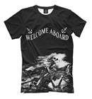 Футболка За штурвалом (Морская тематика)